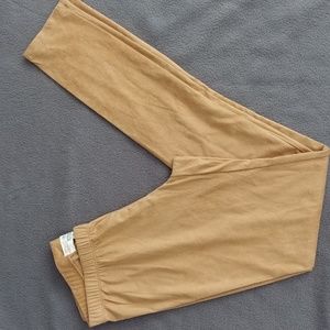 NWOT soft khaki leggings